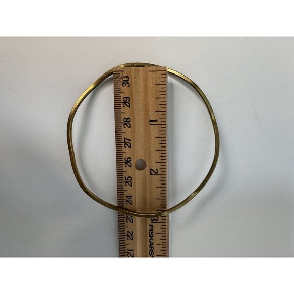 Set Of 9 Wavy Mixed Metal Bangles In Gold Copper & Silver Finish - Picture 5 of 16